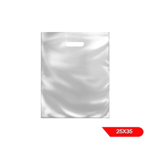 BOLSA RIÑON LISA x 50u 25x35 BLANCA